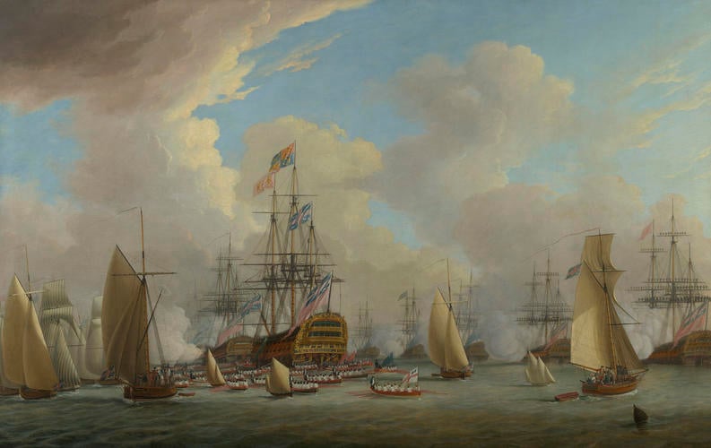 The Royal Visit to the Fleet