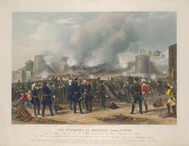 The Storming of Mooltan. 2nd Jan 1849