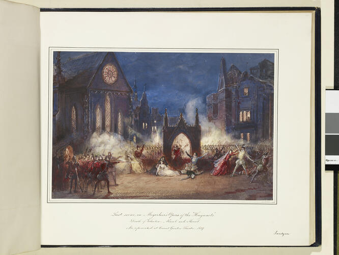 Scene from Les Hugenots