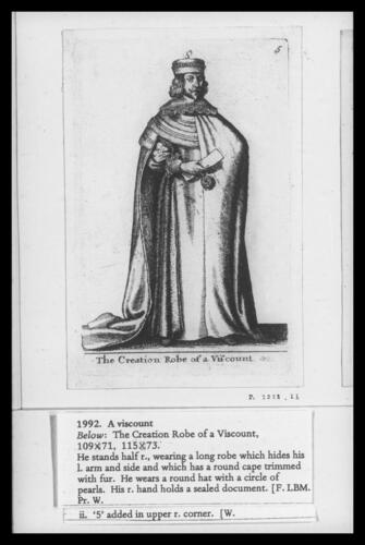 A Viscount - The Creation Robe of a Viscount A Viscount - The Creation Robe of a Viscount