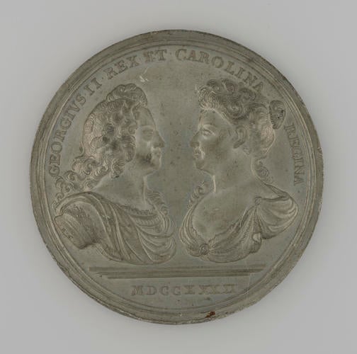 George II. Medal commemorating the Royal Family, 1732