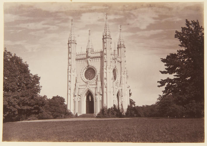 Gothic Chapel in Alexandria Park, Peterhof. [Peterhof, 1893. ]