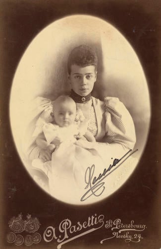 Grand Duchess Xenia Alexandrovna and Princess Irina Alexandrovna