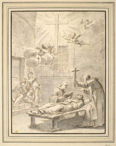 Death of S. Pietro di Murrone Death of S. Pietro di Murrone