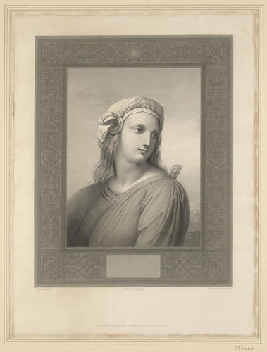 Head of a muse [from 'The Parnassus']