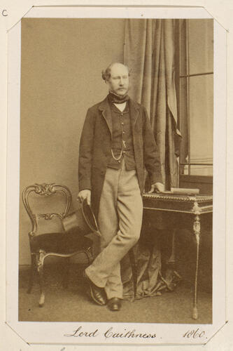 Lord Caithness. 1860. [Royal Household Portraits. Volume 55. ]