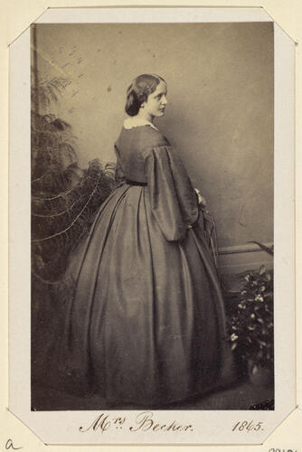 Mrs Becker. 1865. [Royal Household Portraits. Volume 55. ]