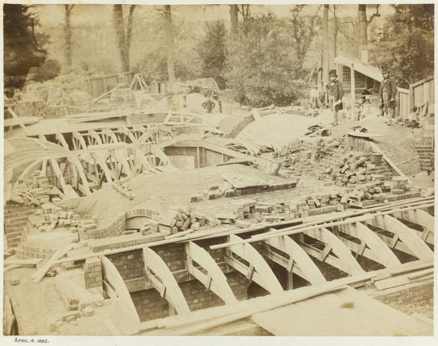 Construction of the Mausoleum at Frogmore