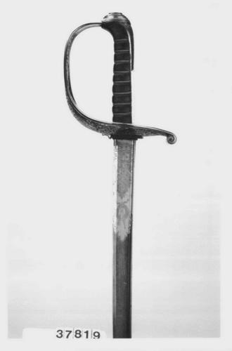 Officer's sword and scabbard Officer's sword and scabbard