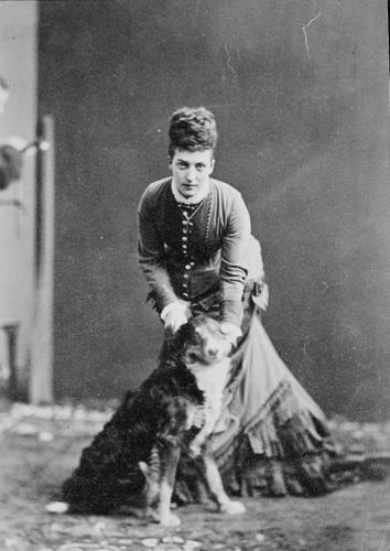 Portrait photograph of the Princess of Wales (1844-1925), later Queen Alexandra, 1870s