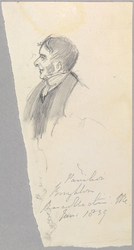 Master: THE QUEEN SKETCHES VOL. II
Item: Lord Melbourne from recollection