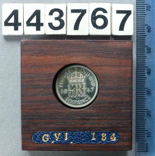 George VI Proof sixpence