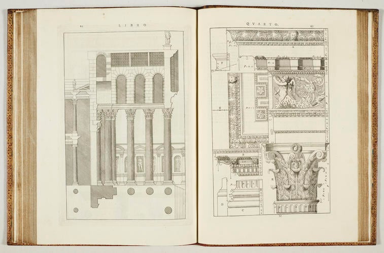 I qvattro libri dell'architettvra / di Andrea Palladio