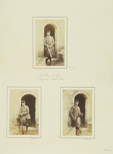 The Prince of Wales, Abergeldie 1863 [in Portraits of Royal Children Vol. 7 1863-1864]