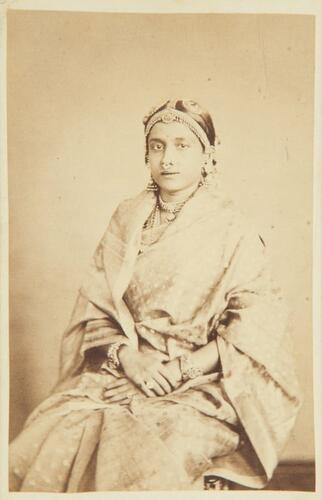 Lady Napier's visit to Travancore: Ammachee, wife of His Highness the Maharaja of Travancore