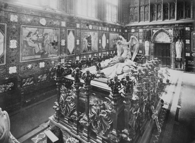 Cenotaph of Albert Victor, Duke of Clarence and Avondale, in the Albert Memorial Chapel