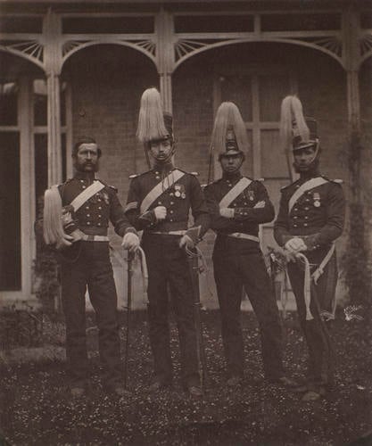Soldiers of the 4th (The Queen's Own Light) Dragoons who served in the Crimean War