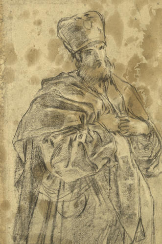 Recto: the head of a woman. Verso: a high priest Recto: the head of a woman. Verso: a high priest