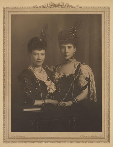 Empress Maria Feodorovna and Queen Alexandra Empress Maria Feodorovna and Queen Alexandra