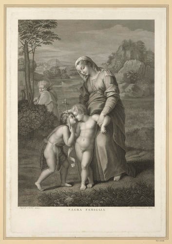 The Holy Family with the Infant Baptist [`The Madonna del Passeggio?]