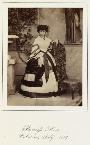 Princess Alice, later Grand Duchess of Hesse and by Rhine (1843-78) Princess Alice, later Grand Duchess of Hesse and by Rhine (1843-78)