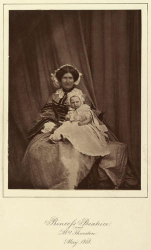 Princess Beatrice (1857-1944) and Mary Ann Thurston (1810-96)