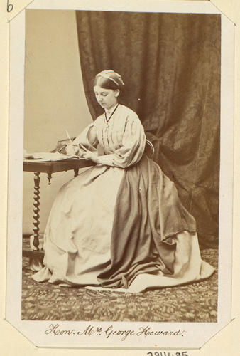 Hon Mrs George Howard. [Photographs, English Portraits. Volume 2/69. ]
