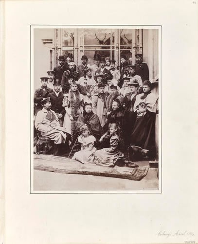 Queen Victoria and descendants, Coburg, 21 April 1894 Queen Victoria and descendants, Coburg, 21 April 1894