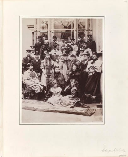 Queen Victoria and descendants, Coburg, 21 April 1894