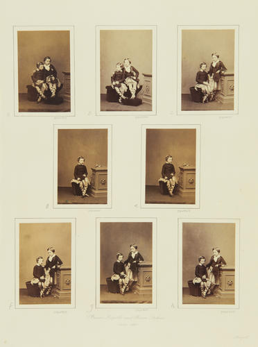 Prince Leopold, later Duke of Albany (1853-84), and Prince Arthur, later Duke of Connaught (1850-1942)