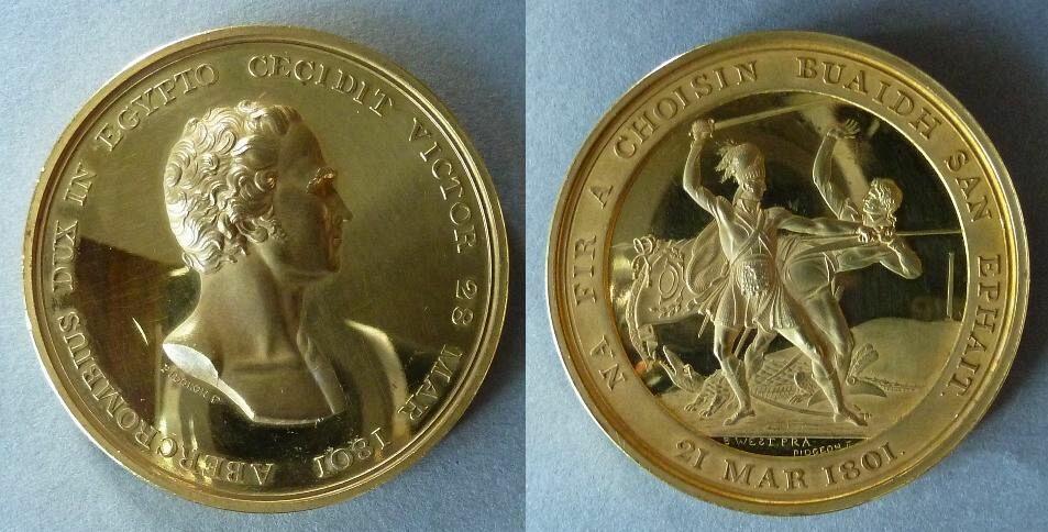 Tribute medal to the 42nd Regiment from the London Highland Society