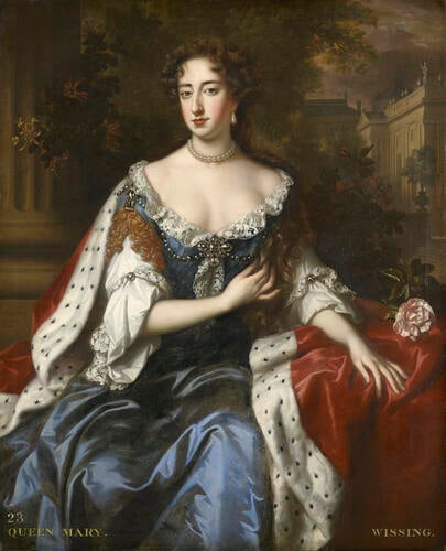 Mary II (1662-94) when Princess of Orange