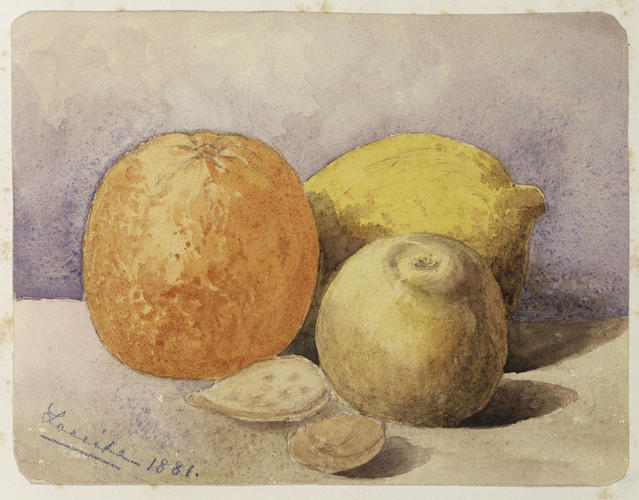 Master: Queen Alexandra's album of children's drawings
Item: A still life Master: Queen Alexandra's album of children's drawings
Item: A still life