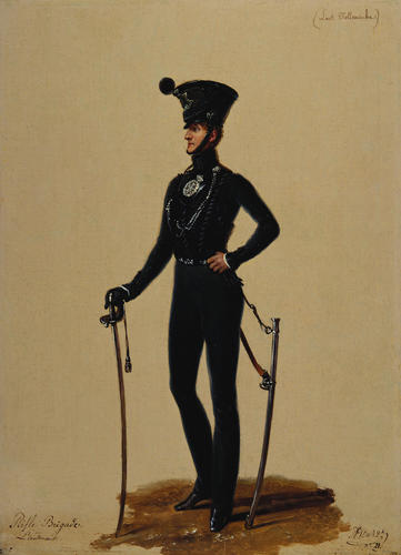 First Lieutenant Wilbraham Spencer Tollemache (1808-90), Rifle Brigade