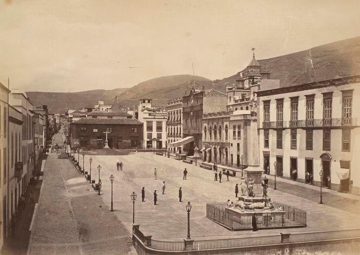 Plaza de la Constitucion from the Castillo Plaza de la Constitucion from the Castillo