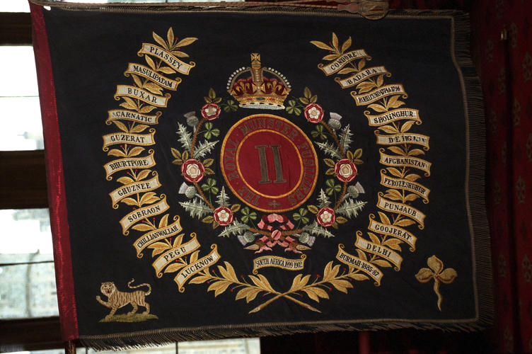Regimental Colours of the Royal Munster Fusiliers 2nd Battalion (104th Foot, Bengal Fusiliers)