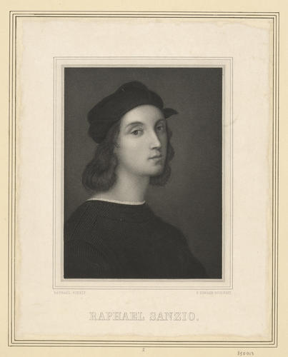 A self-portrait of Raphael