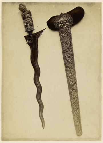 Kris and sheath Kris and sheath