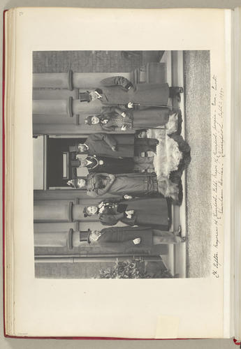 Group photograph at Newsham House, Liverpool