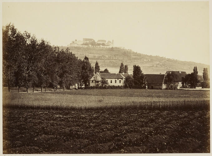 'Die Festung, von Cottendorf aus gesehen'; The Fortress at Coburg taken from Cortendorf