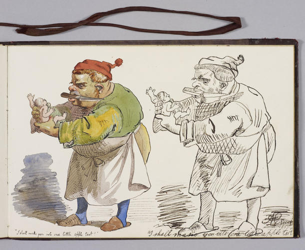 Master: Albert Edward's Teaching Sketch Book (later Edward VII). 1854-55
Item: Master: Albert Edward's Teaching Sketch Book (later Edward VII). 1854-55
Item: