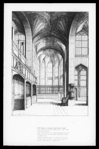 Windsor: St. George's Chapel, Bray's Chapel