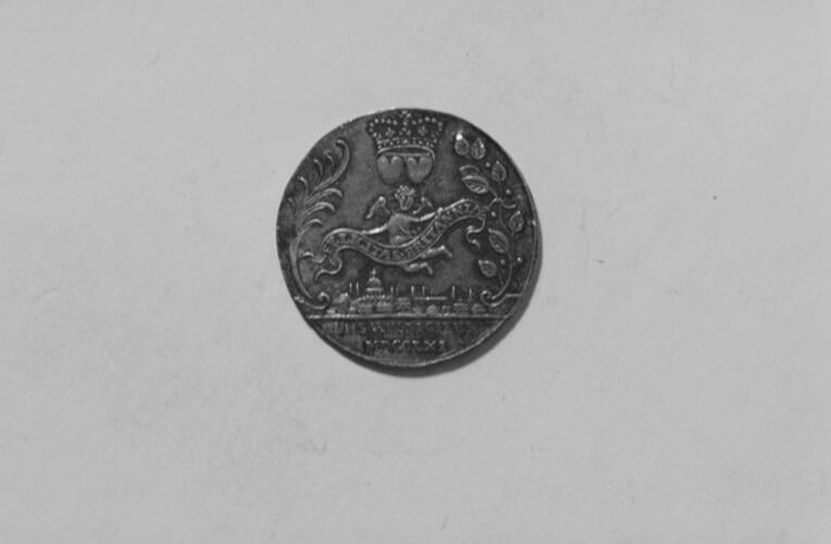 Medal commemorating the Marriage of King George III and Princess Charlotte, 1761 Medal commemorating the Marriage of King George III and Princess Charlotte, 1761