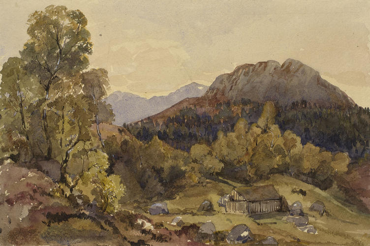 View from the Keeper's Lodge, below the Peat Road