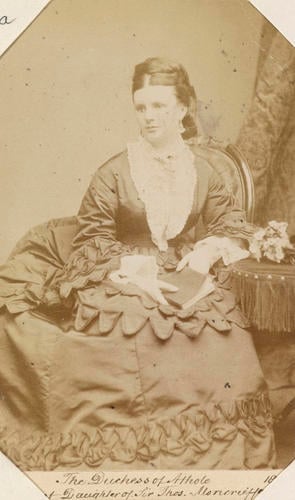 The Duchess of Athole, eldest daughter of Sir Thomas Moncrieffe. [Photographs, English Portraits. Volume 70. ]