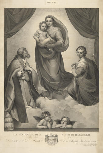 The Virgin and Child with Saints and Angels ['The Sistine Madonna']