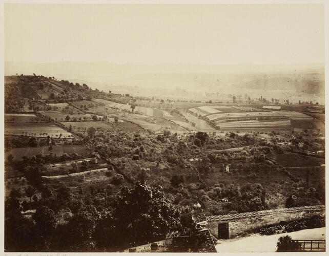 'Aussicht von der Festung'; View from the Summit of the Fortress at Coburg
