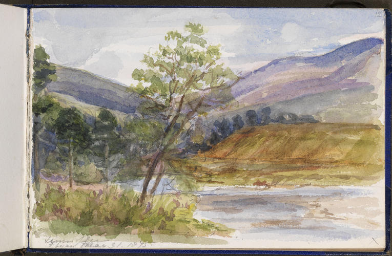 Master: Queen Victoria's Sketch Book 1874
Item: Linn of Dee
