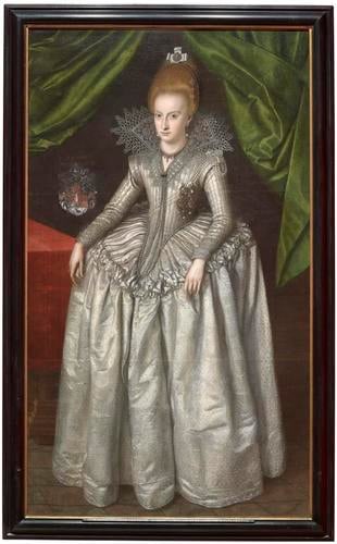 Frame for RCIN 404963, attributed to Van Doort, Princess Elizabeth of Bohemia