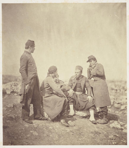 Zouaves and soldiers of the line Zouaves and soldiers of the line